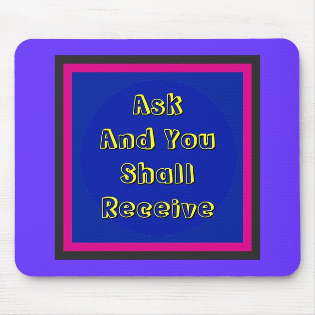 Mousepad ! UCreate Zazzle - Peça-lhe que receba o MUSEU (Frente)