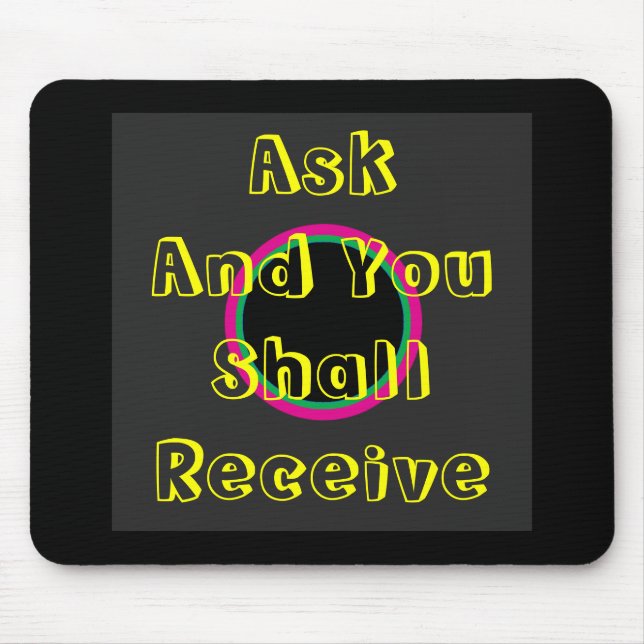 Mousepad ! UCreate Zazzle - Peça-lhe que receba o MUSEU (Frente)