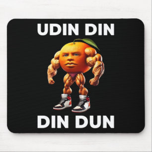 Mousepad Udin Din Din Dun Italiano Brainrot Meme Udindindin