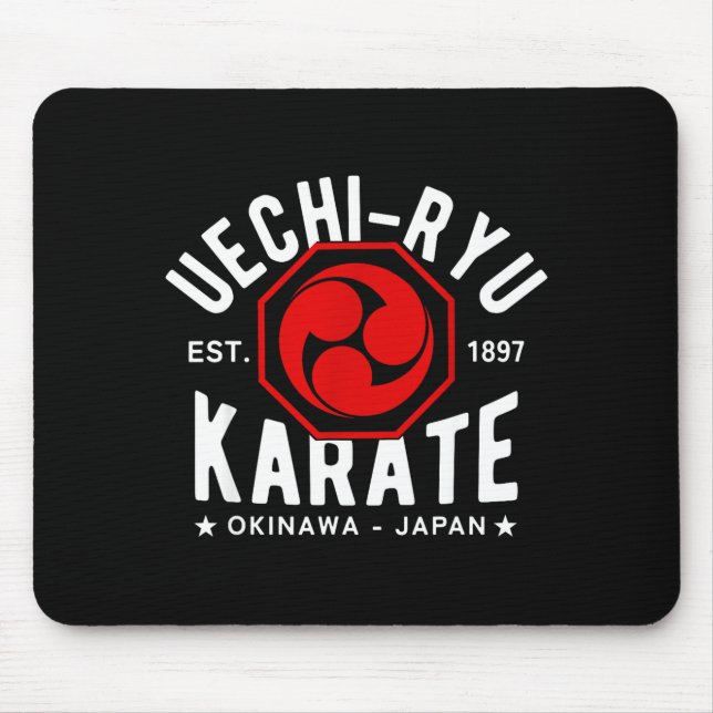 Mousepad Uechi Ryu Karate Do Martial Arts Japan Tokyo  (Frente)