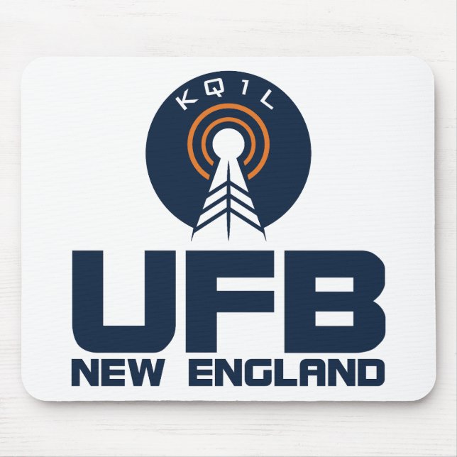Mousepad UFB New England Tapete de Mouse (Frente)