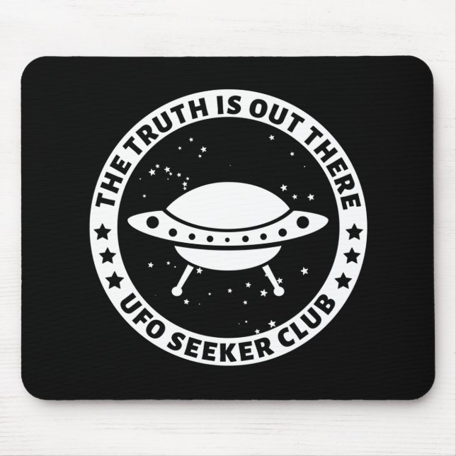 Mousepad UFO Seeker Club (Frente)