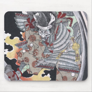 Mousepad Ukiyo-e Yokai Ghost japonês por Yoshitoshi