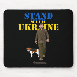 Mousepad Ukraine Wolodymyr Selenskyj Patron Stand With Ukra