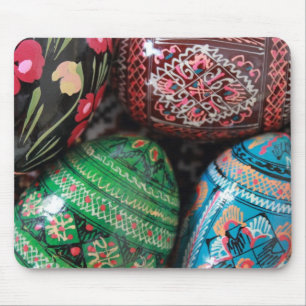 Mousepad Ukrainian pysanky - easter eggs