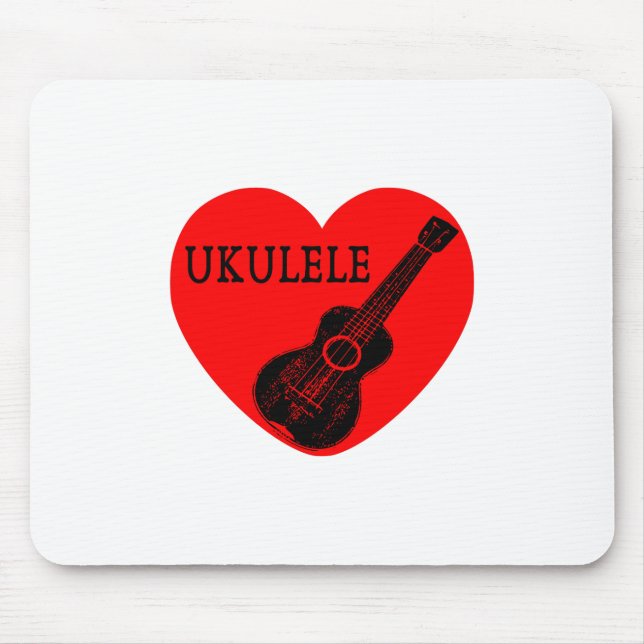 Mousepad Ukulele Love (Frente)