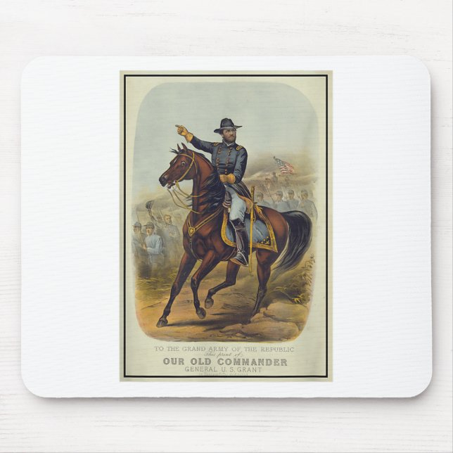 Mousepad Ulisses S. Grant On Horseback (Frente)