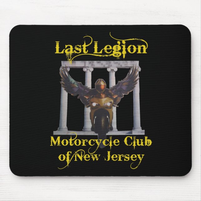 Mousepad Último clube da motocicleta da legião de New (Frente)