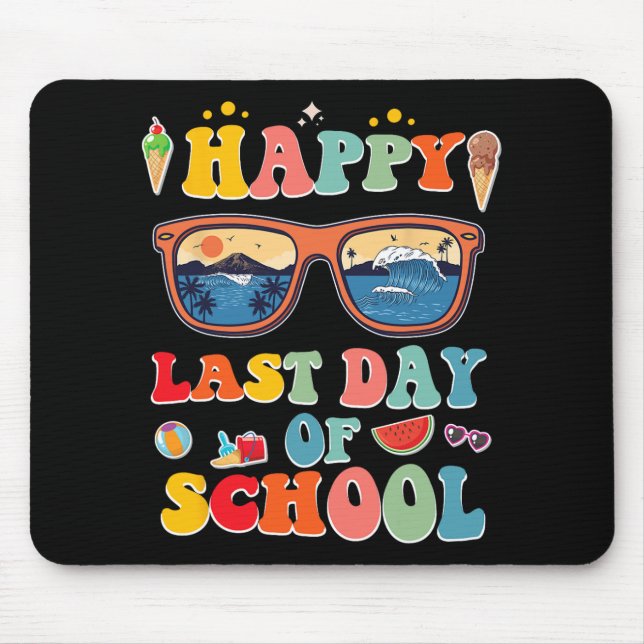 Mousepad Último Dia de Aula Para Crianças  (Frente)