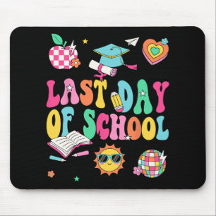Mousepad Último Dia De Aula Professor Menino Menina Graduad