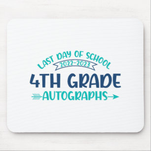 Mousepad Último Dia de Pós-Graduação do Autografo 4º Grau