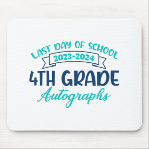 Mousepad Último Dia de Pós-Graduação do Autografo 4º Grau