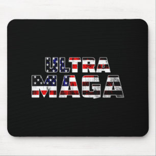 Mousepad Ultra Maga Donald Trump Joe Biden Republican Ameri