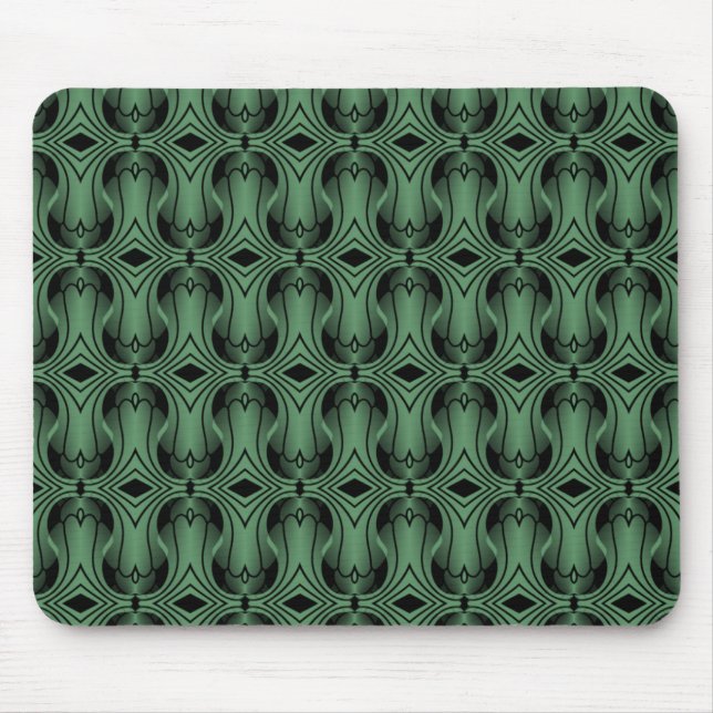 Mousepad Ultramod Art Deco Mousepad, Clover Green (Frente)