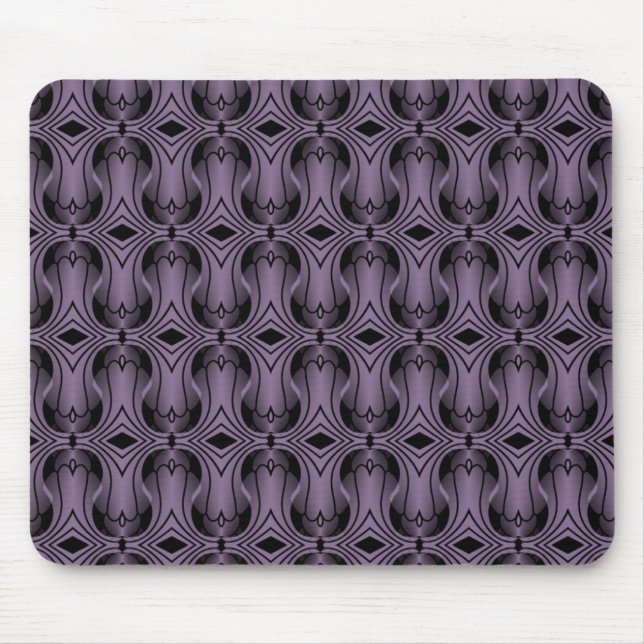 Mousepad Ultramod Art Deco Mousepad, Roxo (Frente)