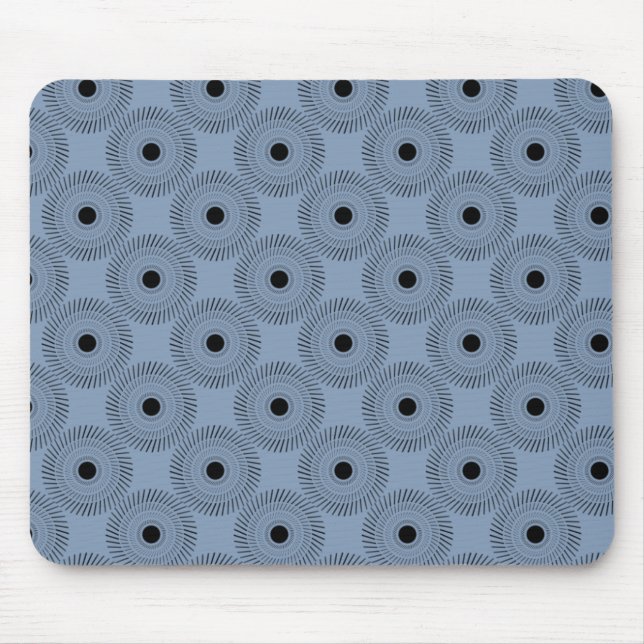Mousepad Ultramodern Charm Mousepad, Azul Claro (Frente)