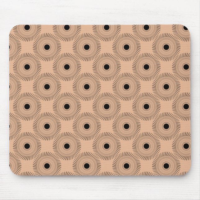Mousepad Ultramodern Charm Mousepad, Peach (Frente)