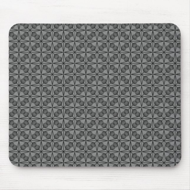 Mousepad Ultramodern Retro Mousepad, Cinza (Frente)