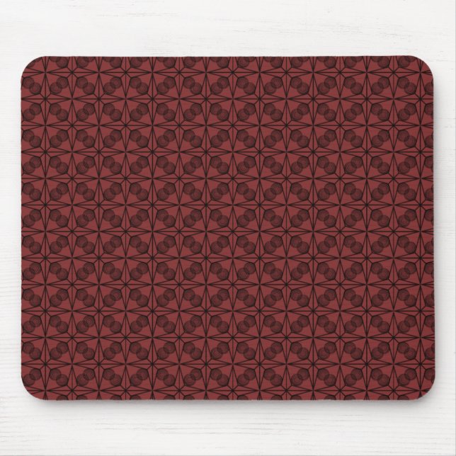 Mousepad Ultramodern Retro Mousepad, Vermelho Brick (Frente)