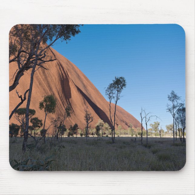 Mousepad uluru e planície do deserto (Frente)