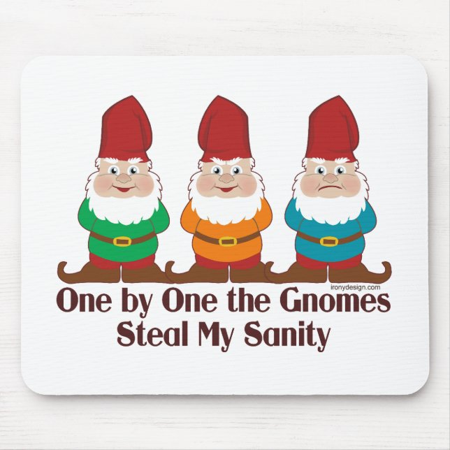 Mousepad Um a Um os Gnomos (Frente)