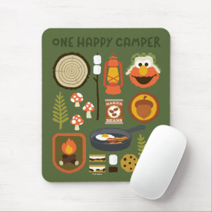 Mousepad Um Acampante Feliz