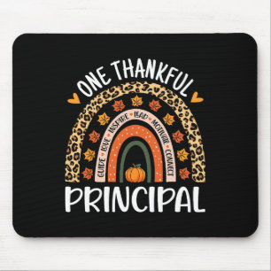 Mousepad Um agradecimento ao diretor de ação de graças Rain
