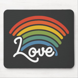 Mousepad Um arco-íris do amor