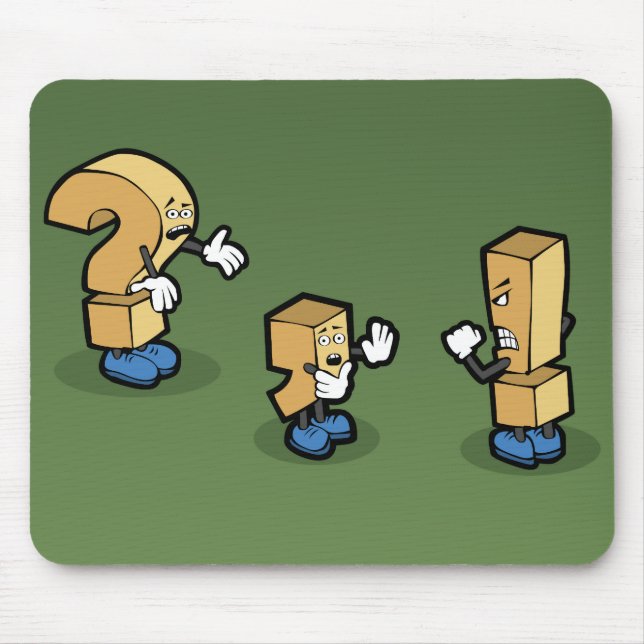 Mousepad Um argumento entre amigos (Frente)