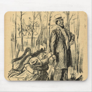Mousepad Um assalto na modéstia ou no Sr. Chamberlain