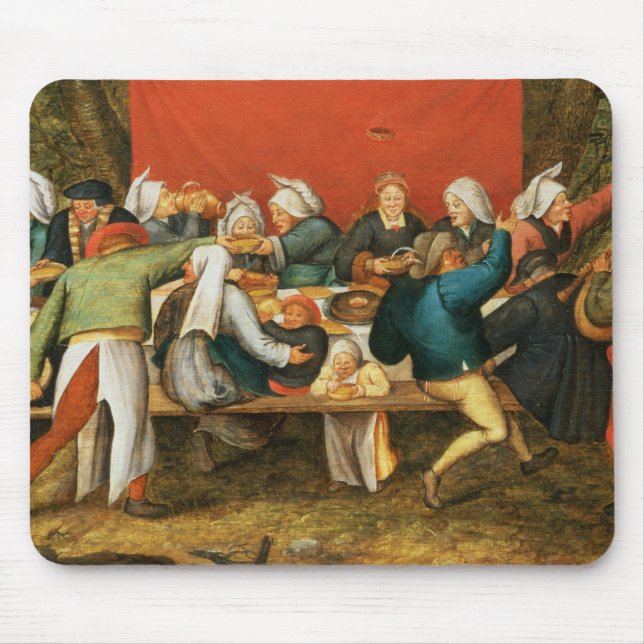 Mousepad Um banquete do casamento (Frente)