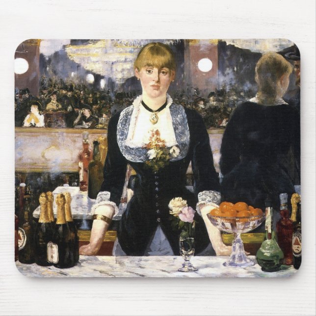 Mousepad Um bar no Folies-Bergère (Frente)