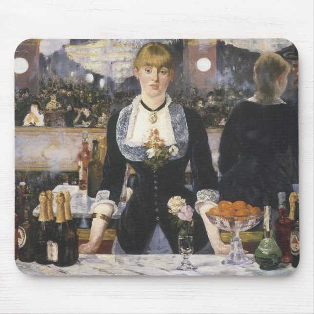 Mousepad Um bar no Folies-Bergere (Frente)