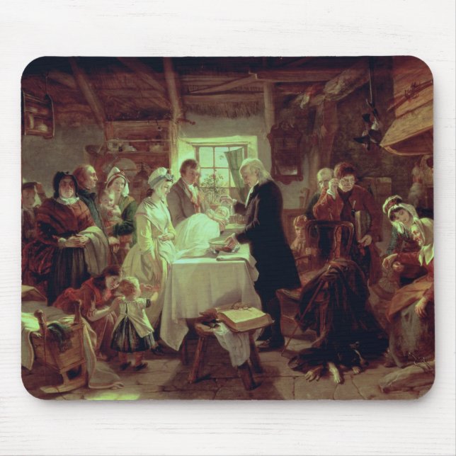 Mousepad Um batismo escocês (Frente)