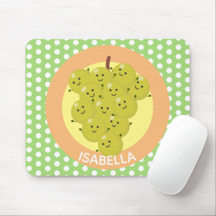 Mousepad Um belo cacho engraçado de ilustração de desenh