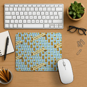 Mousepad Um Belo Urso De Mel Aperta O Dia! trabalho de arte