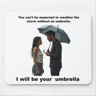 Mousepad Um bocal com uma história inspiradora de apoio.