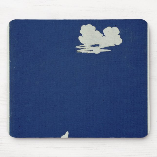 Mousepad Um cão que urra na lua (Frente)