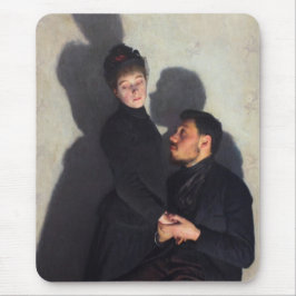 Mousepad Um Casal com Sombras Transpostas (por Emile Friant