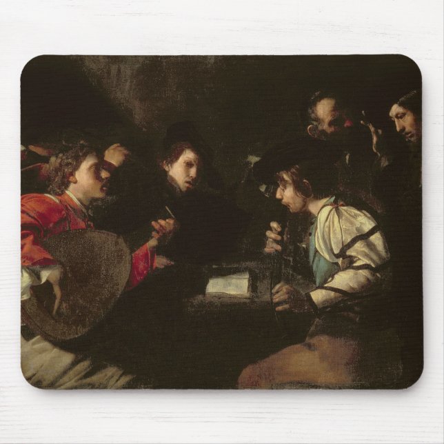 Mousepad Um concerto, c.1610-20 (óleo em canvas) (Frente)