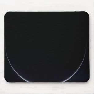 Mousepad Um crescente sol-iluminado da terra