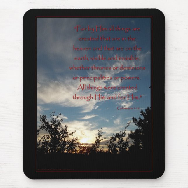 Mousepad Um criador (Frente)