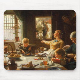 Mousepad Um da família (sendo um burro alimentado)