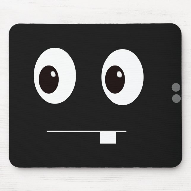 Mousepad Um desenho animado bonito e engraçado do monstro n (Frente)