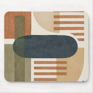 Mousepad Um design abstrato moderno com geo sobreposto