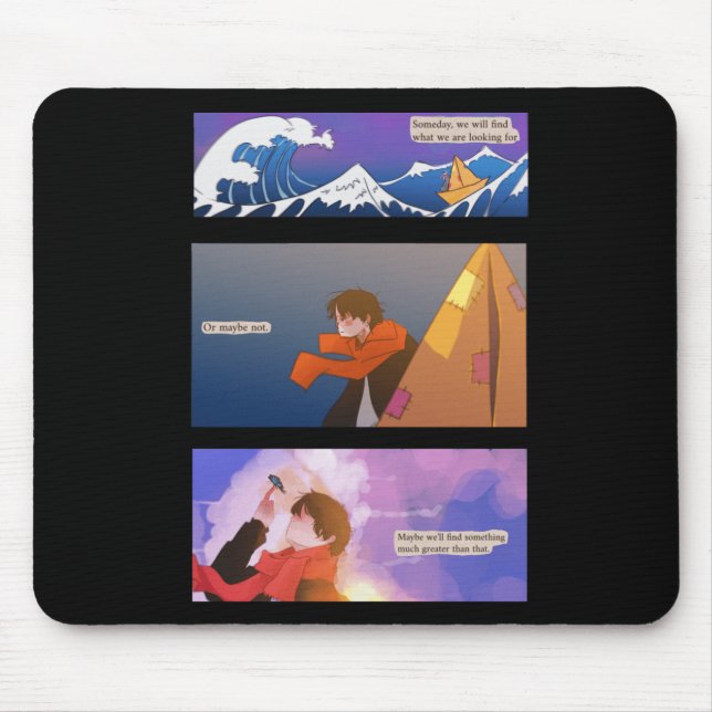 Mousepad Um dia (Frente)