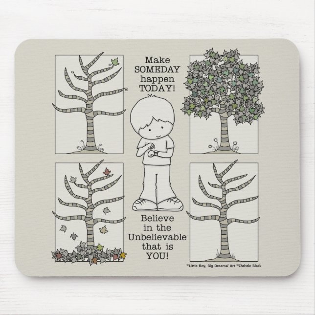 Mousepad Um dia (Frente)