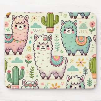 Mousepad Um dia com Alpacas: 🎨 de proteção do mouse