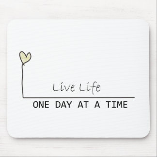 Mousepad um dia no tempo