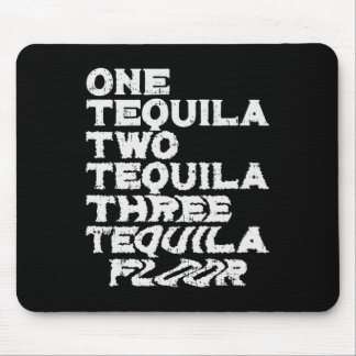 Mousepad Um Dois Três Tequila Chão Divertido Festa Mexicana